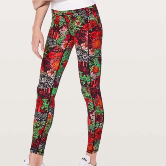 lululemon athletica Pants - Lululemon Speed Up Tight *Full-On Luxtreme 28" Zen Garden Multi